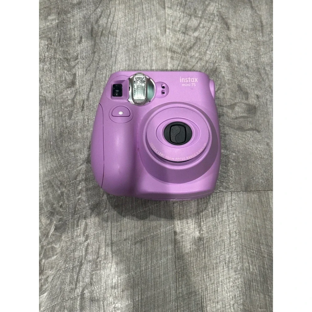 Fujifilm‎ Instax Mini 7S Instant Film Camera Purple Point and Shoot